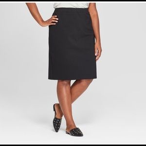 New with Tags Ava & Viv Plus Size 4X Pencil Skirt